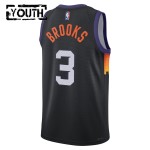 Maillot NBA Phoenix Suns Dillon Brooks Nike 2025-26 City Edition Noir Swingman - Enfant